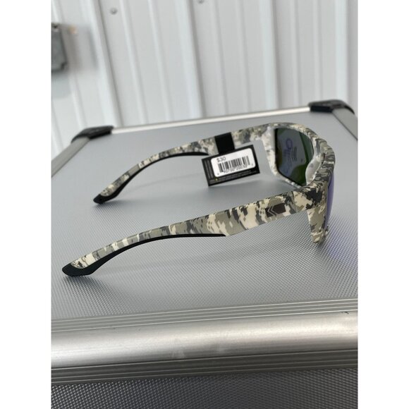 Kreedom Polarized Camo Sunglasses Blue Mirrored Lenses Unisex Modern Eyewear NEW - Picture 5 of 6